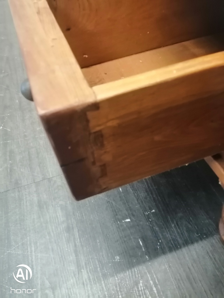 Large Quality Mexican Pine Coffee Table with Drawer