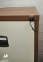 FOUR DRAWER METAL OFFICE FILE UNIT