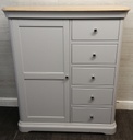 Quality Shaker  Style Grey Combi Wardrobe