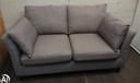 Modern grey sofa and armchair set