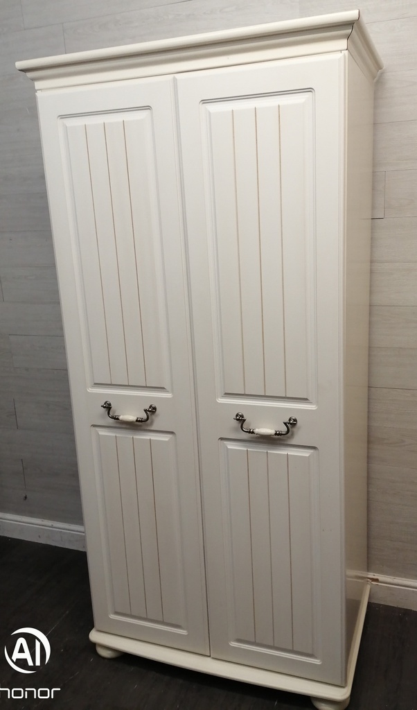 Nice White Double Wardrobe