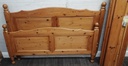 Qualiy solid pine 4ft6" bed frame