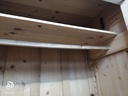 Lovely Old Pine Double Knock Down Wardrobe