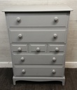 GREY STAG SEVEN DRAWER CHEST