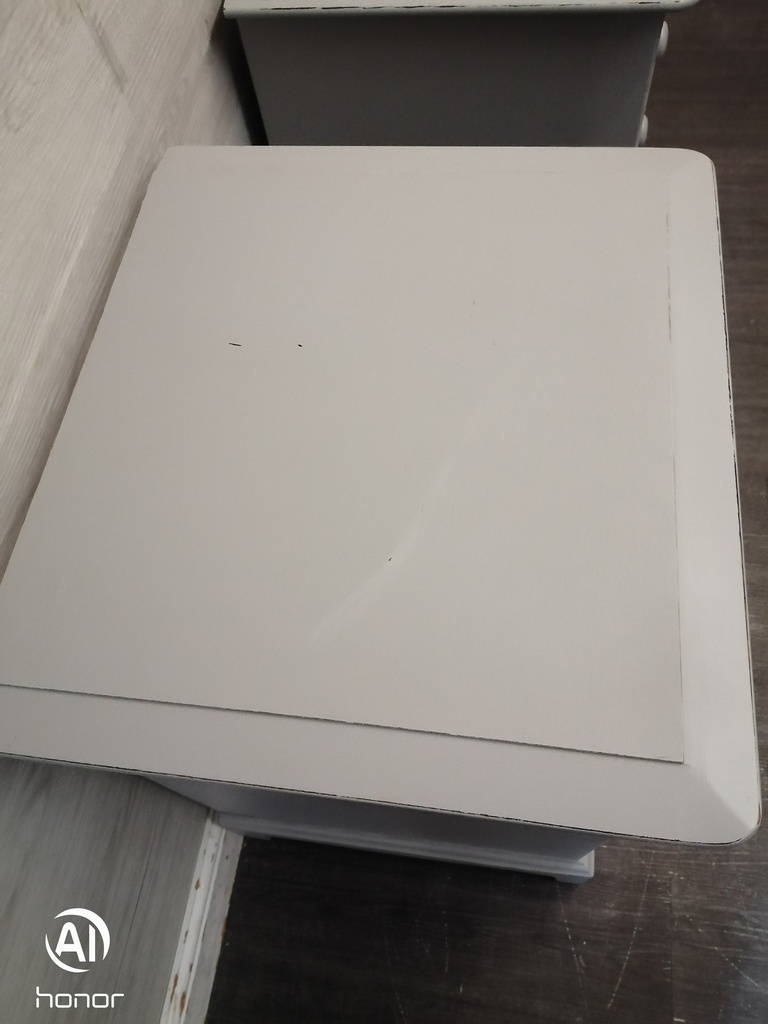 STAG  Four Drawer Grey Bedside Chest Pair