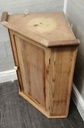 Lovely old pine wall corner unit