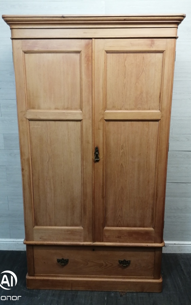 lovely old antique pine wardrobe