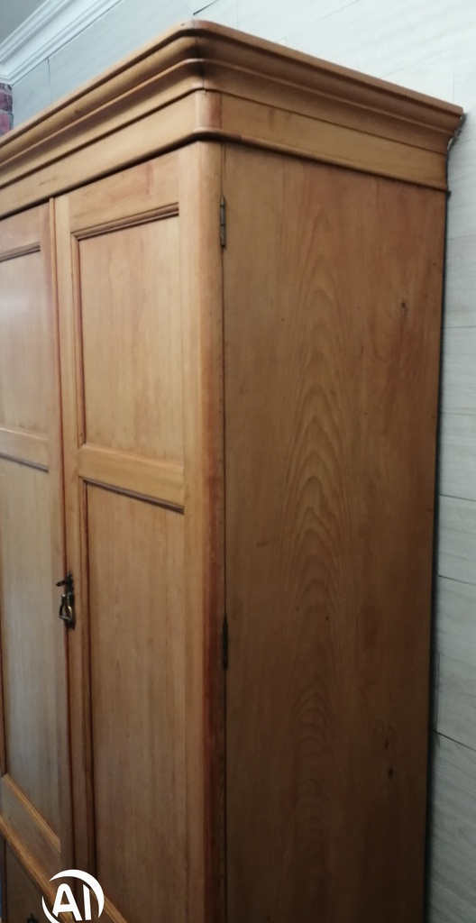 lovely old antique pine wardrobe