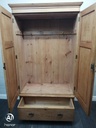lovely old antique pine wardrobe
