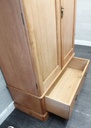 lovely old antique pine wardrobe