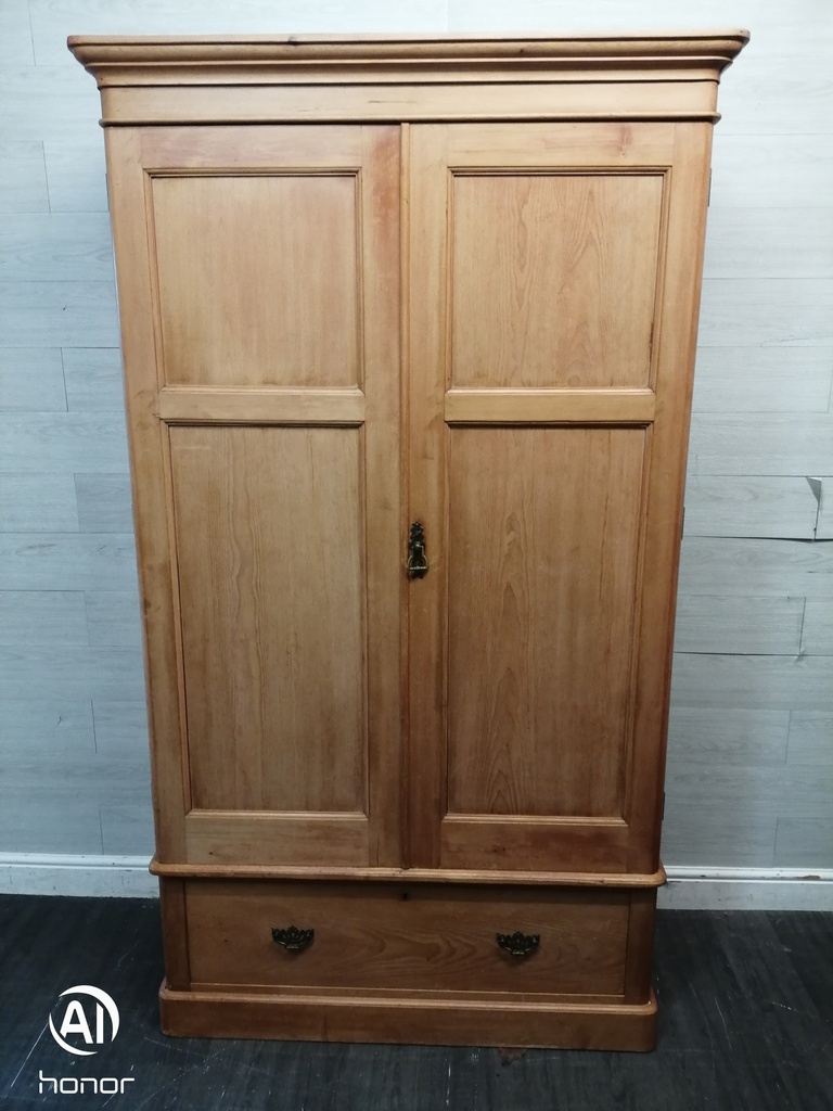 lovely old antique pine wardrobe