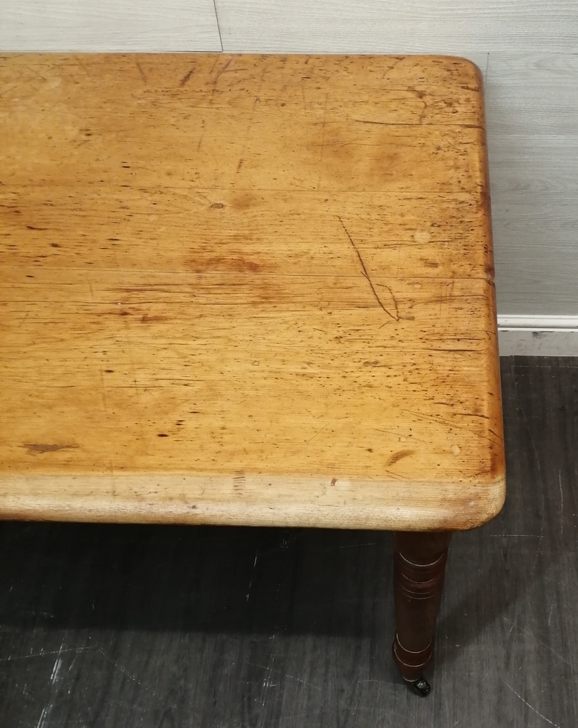 SOLID OLD PINE 5FT DINING TABLE