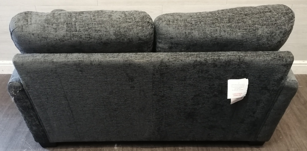 Neat Two Seater Grey Toned Sofa