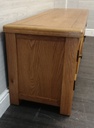 QUALITY OAK TV BENCH/STAND
