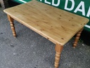 SOLID PINE 5FT DINING TABLE