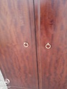 Stag double wardrobe with drawer