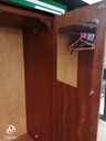 Stag double wardrobe with drawer