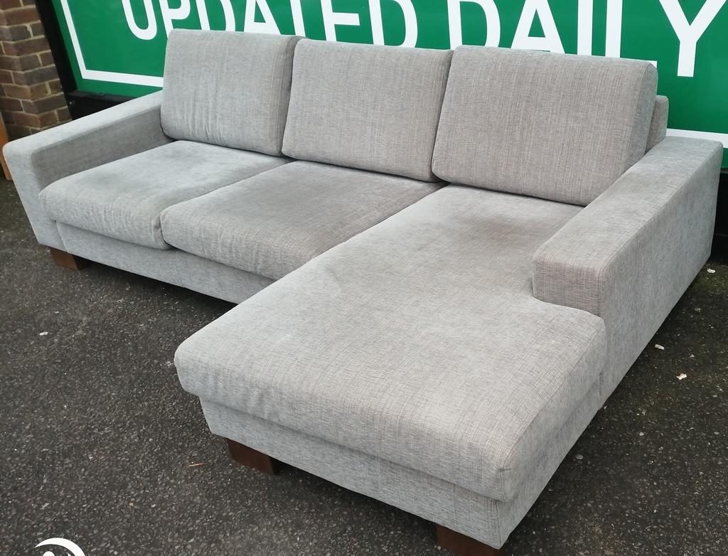 Modern Grey L Shape Sofa