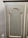 Painted solid pine painted wardrobe