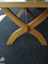 Great oak X frame table