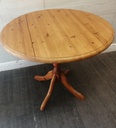 Pine drop leaf table