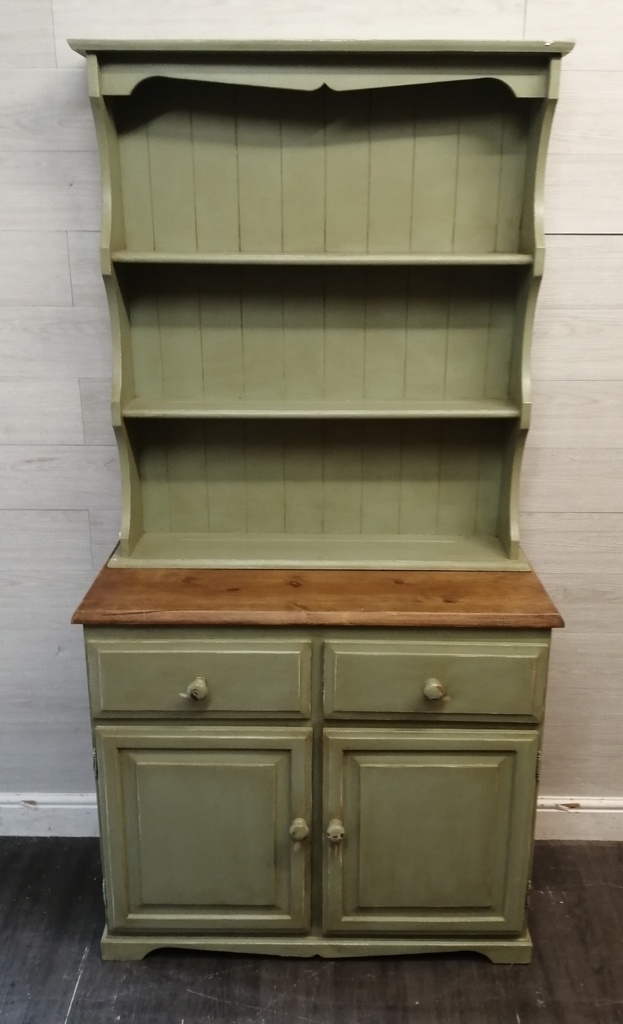 LOVELY NEAT PINE PAINTED DRESSER