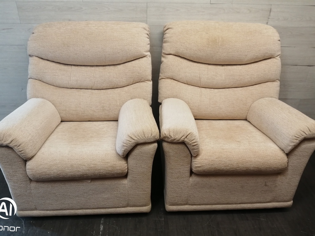 LOVELY CREAM G PLAN THREE PEICE SUITE