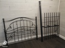 4ft 6" DOUBLE METAL GREY BED FRAME