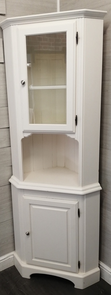 DUCAL PAINTED WHITE CORNER UNIT