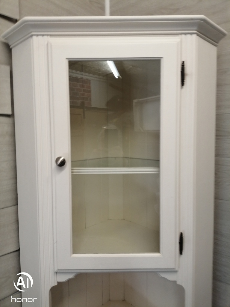DUCAL PAINTED WHITE CORNER UNIT