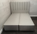 BARGAIN 5FT SOMNUS DIVAN AND HEADBOARD SET