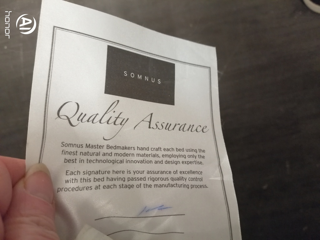 BARGAIN 5FT SOMNUS DIVAN AND HEADBOARD SET