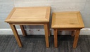 Nest of Two oak Tables