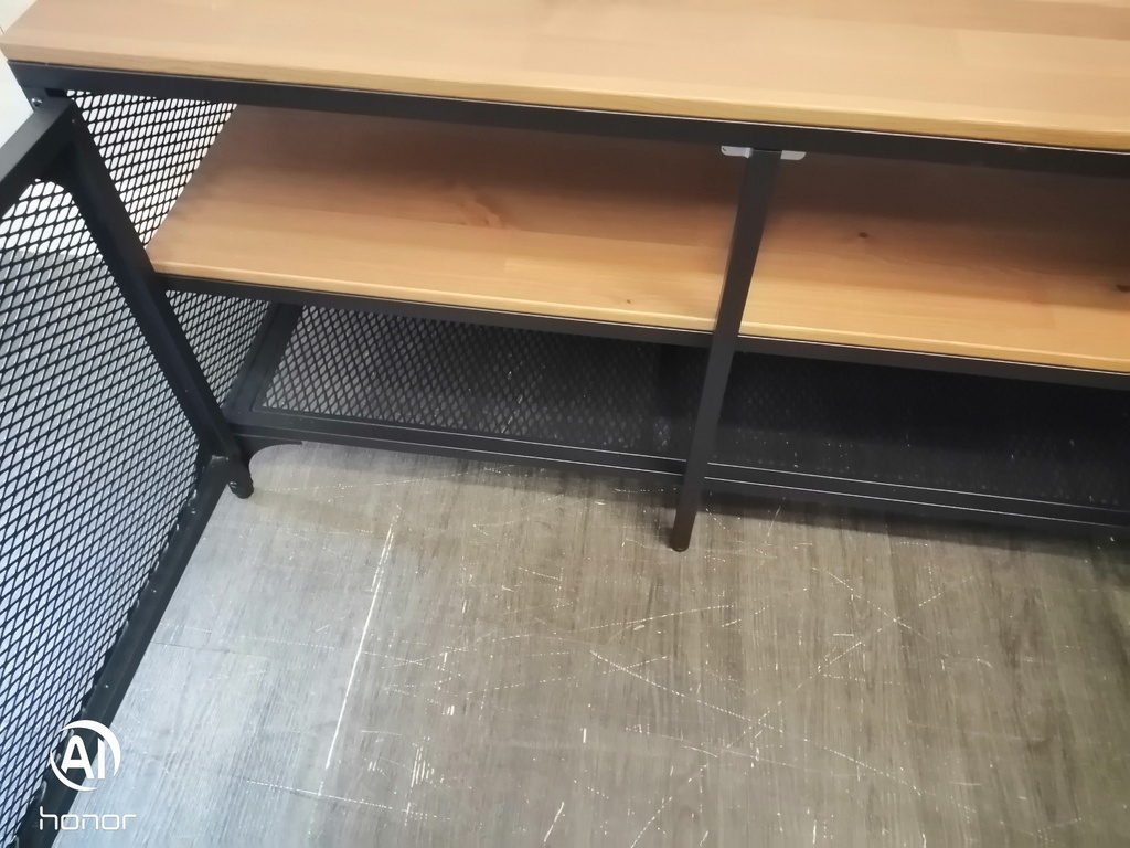 Ikea FJÄLLBO TV bench, black