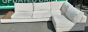 LOVELY MODERN CREAM CORNER SOFA