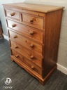 QUALITY LARGE SOLID PINE CHEST