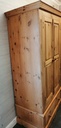 SOLID PINE WARDROBE WITH DRAWER