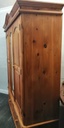 Quality triple size solid pine wardrobe with mirror &amp; drawers