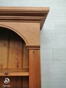 Soid Pine Bookcase / CD Storage unit