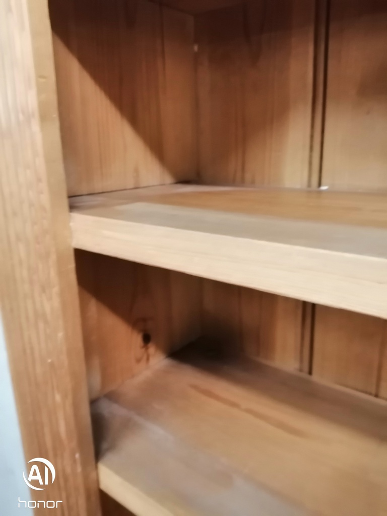 Soid Pine Bookcase / CD Storage unit
