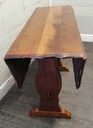 NARROW VINTAGE DROP LEAF DINING TABLE