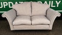 Lovely modern light grey sofa