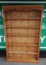 LARGE SOLID PINE BOOKCASE
