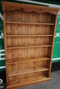LARGE SOLID PINE BOOKCASE