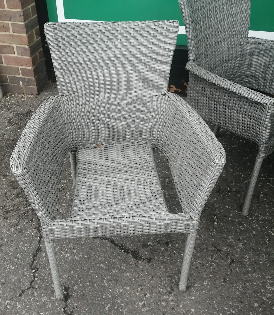 garden table and 6 chairs