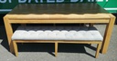 Great Oak / fabric Bench