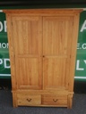 LARGE OAK WARDROBE