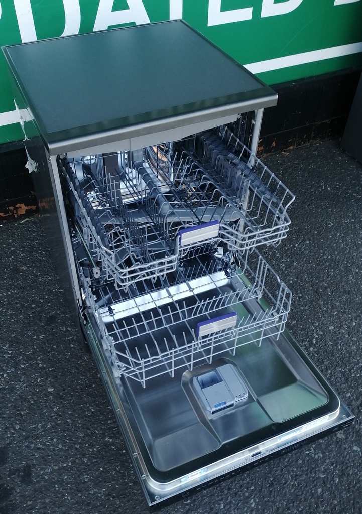 Beko BDEN38640FG 60cm Freestanding Dishwasher-Graphite