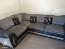 DFS Grey Toned Corner Sofa