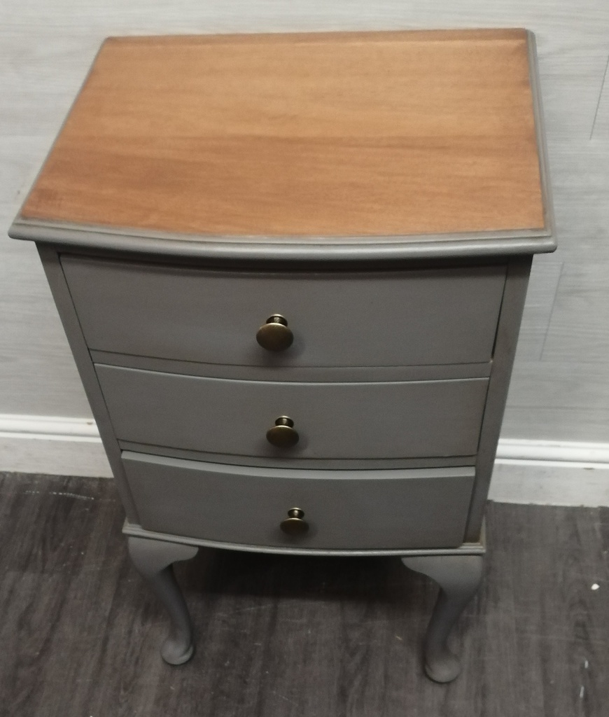 Lovely Vintage Painted Bedside Chest